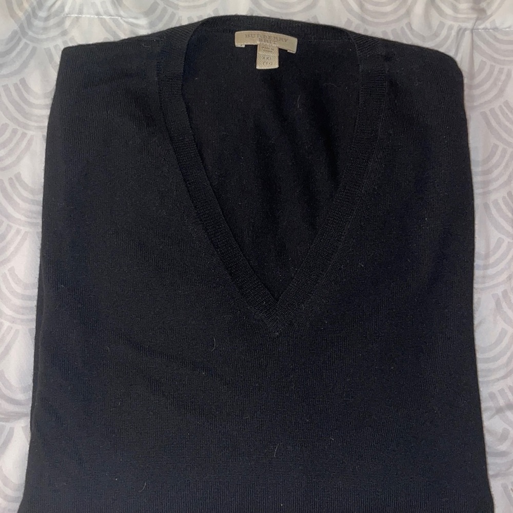 Burberry Brit Mens Sweater with Elbow Patches